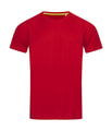 Heren Sportshirt Stedman ST8410 Crimson Red